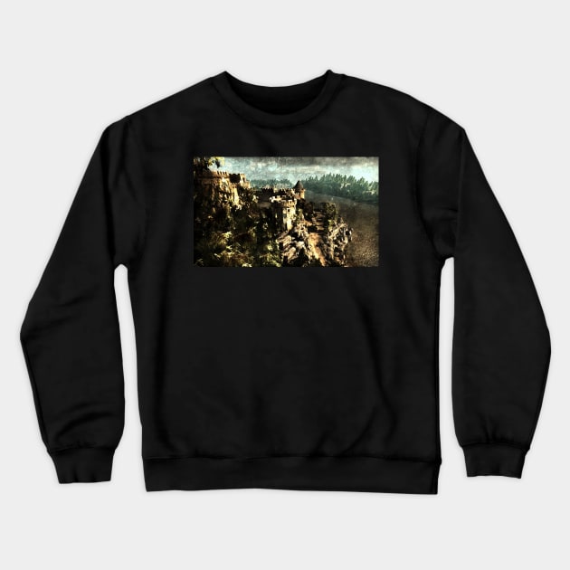 Medieval castle Crewneck Sweatshirt by foxxya